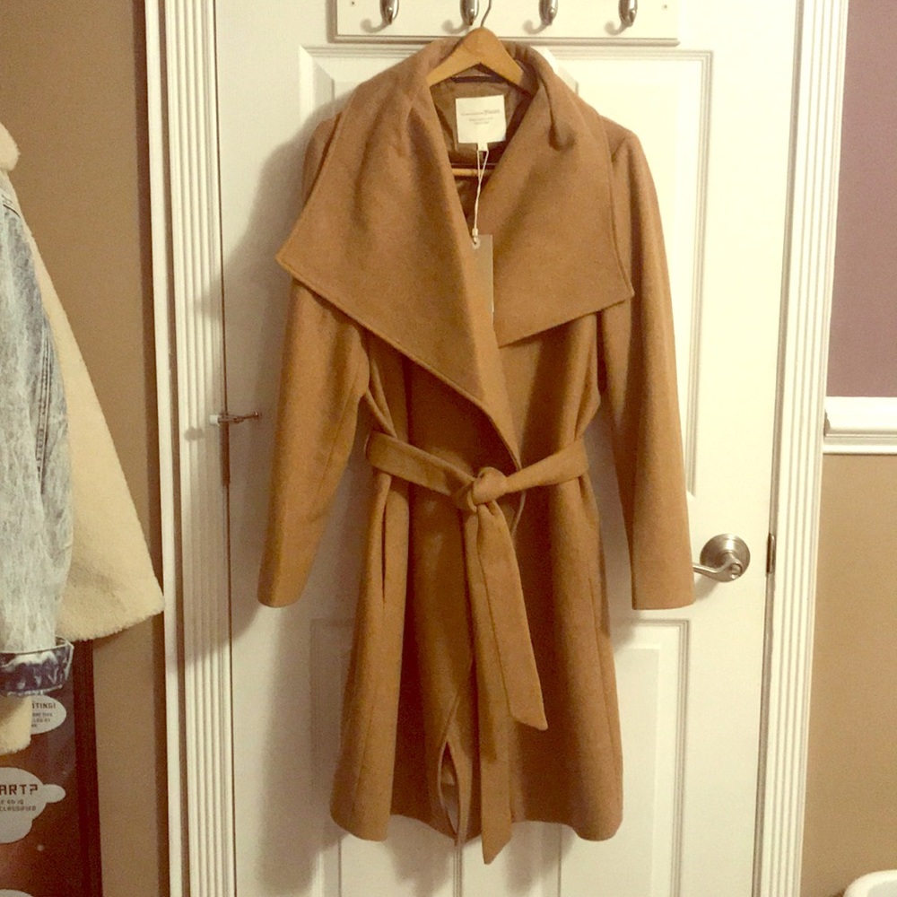 Drapy Wool Coat